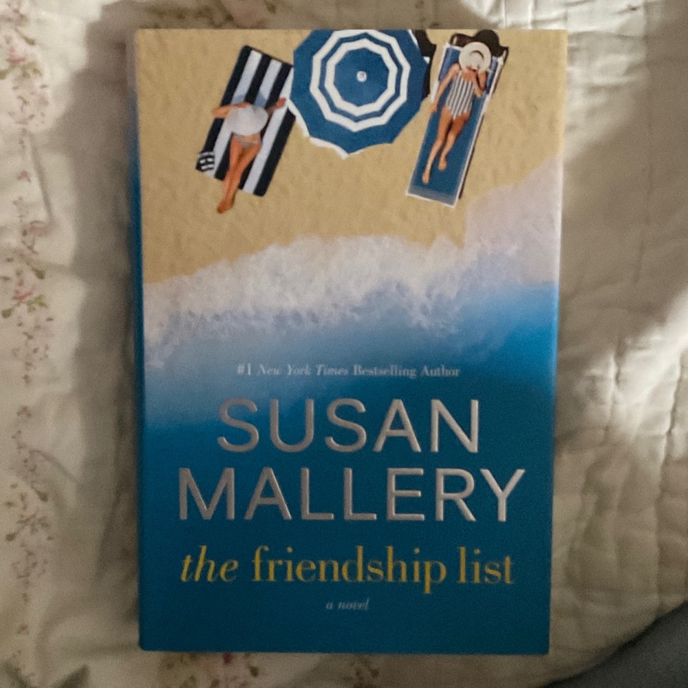 The friendship list hardcover book Susan Mallory